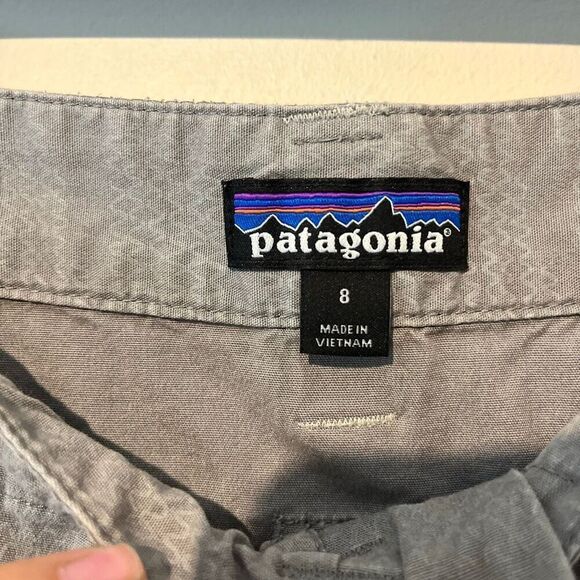Patagonia W's Venga Rock Capris - Size 8 - Grey Climbing/Hiking Capri Pants - Picture 4 of 7